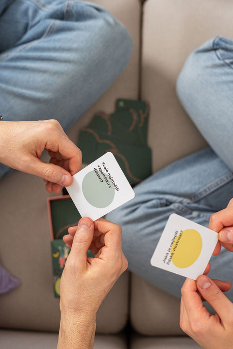 Mluvme Spolu — la version tchèque de notre jeu de conversation.