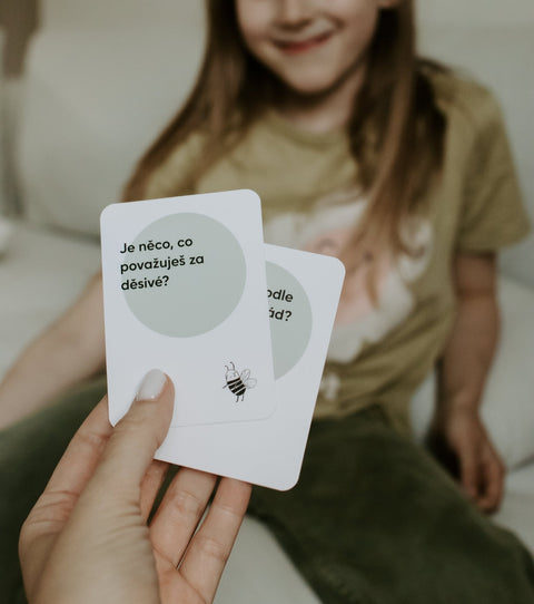 Mluvme Spolu Kids — la version tchèque de notre jeu de conversation pour enfants.