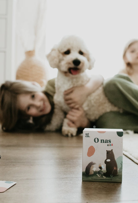 O nas kids — la version polonaise de notre jeu de conversation pour enfants.