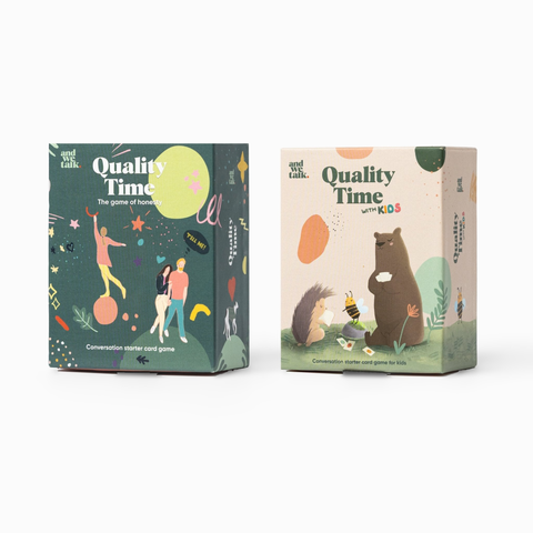 Pack Famille : les boîtes Quality Time et Quality Time Kids