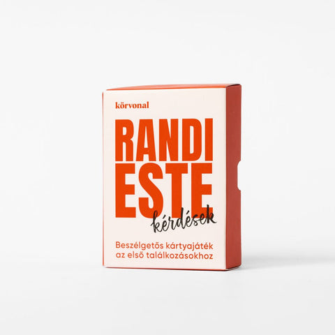 Randi Este — Beszélgetős kártyajáték az első találkozásokhoz. - korvonal.com